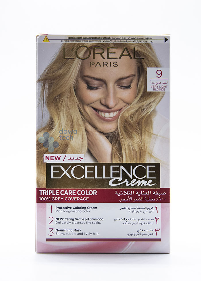 L'OREAL paris Excellence Hair Colour 9