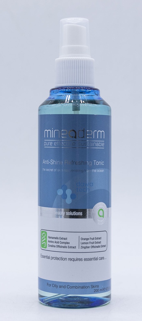 MINEADERM ANTI-SHINE TONIC (FOR OILY TO COMBINANTION SKIN) (200 ml)