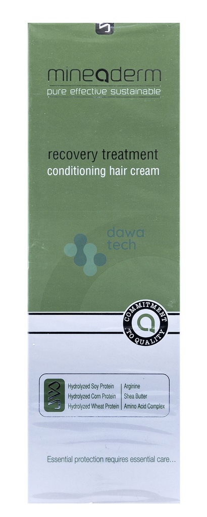 MINEADERM RECOVERY TREATMENT CONDITIONING HAIR CREAM (300 ml)
