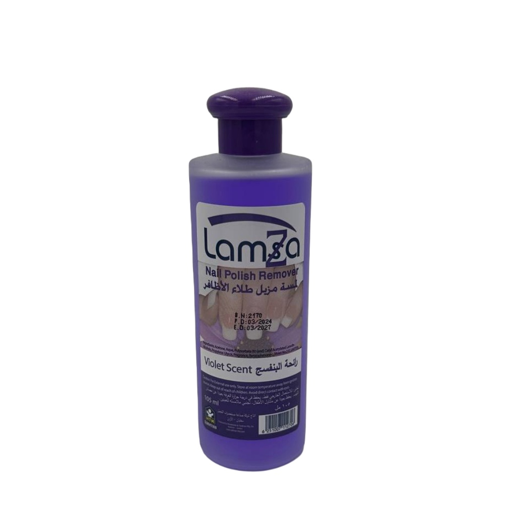 Lamsa Nail Polish Remover Violet Scent