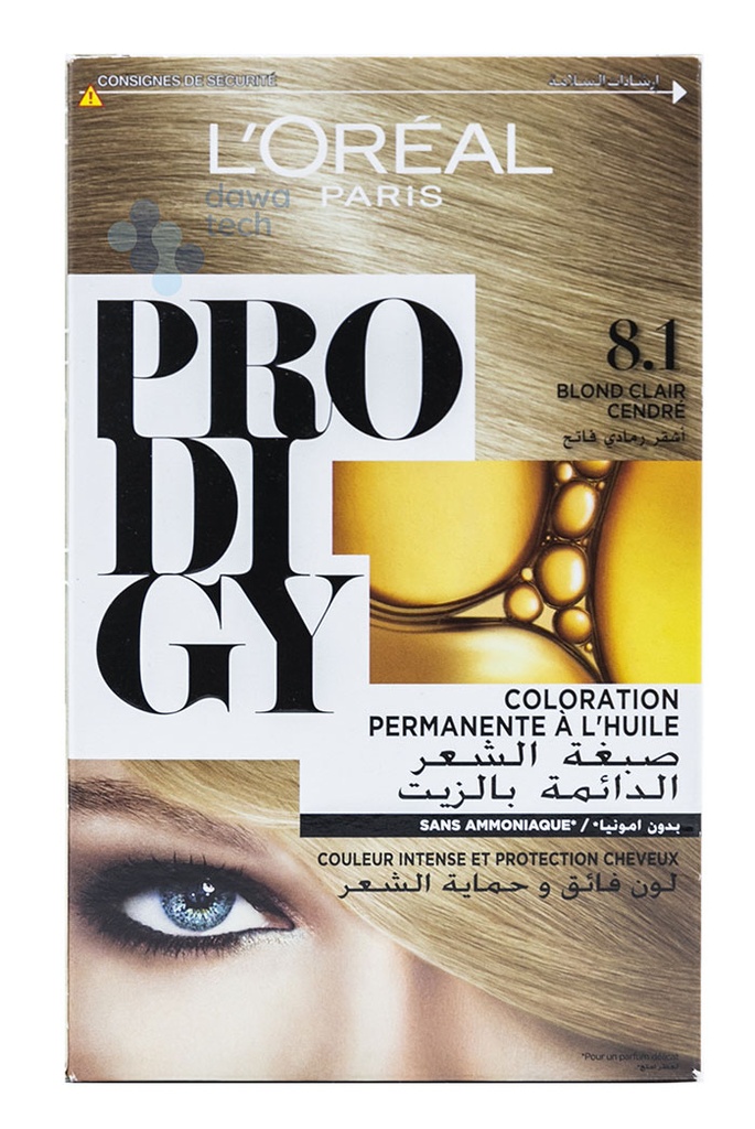 Loreal Pro Di Gy Hair Color 8.1