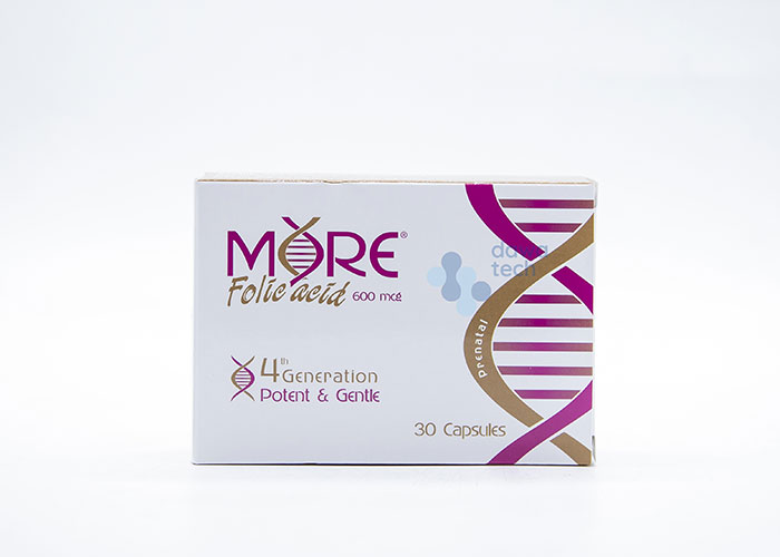 MORE FOLIC ACID (600 mcg) (30 TABLETS)