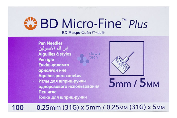 Micro-Fine Plus Pen Needles 31 * 5 Mm