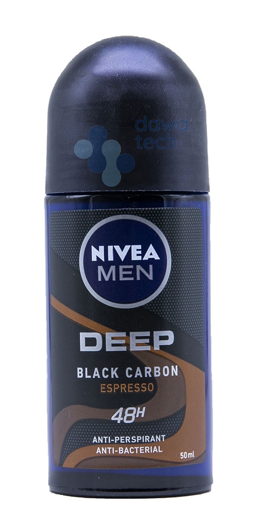 Nivea Men Black Carbon Espresso Roll On 50Ml