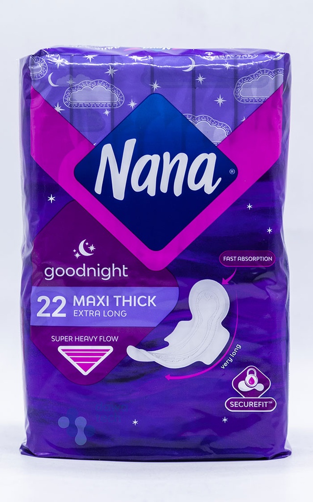 Nana Maxi Blue Double 22 Pads