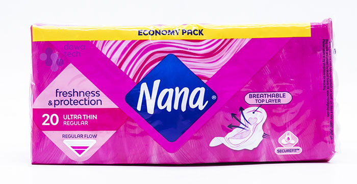Nana Ulta Thin Pink 20 Pads