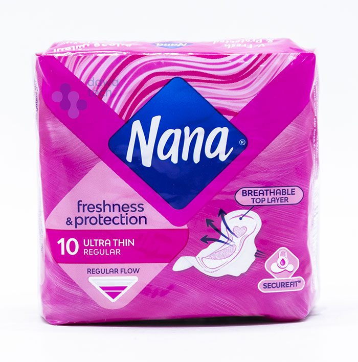 Nana Ultra Thin Pink 10 Pads