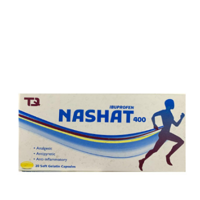 Nashat 400 20'Soft Gel Caps