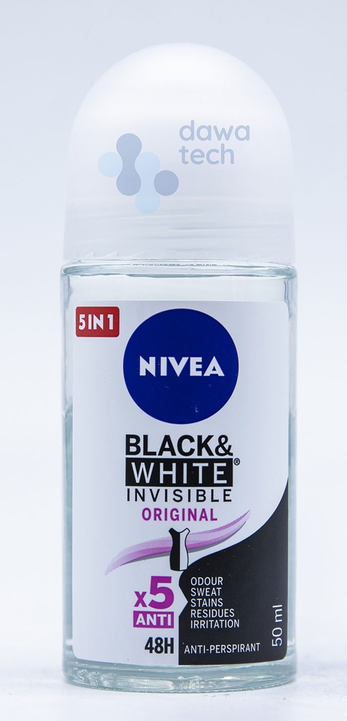 Nivea Invisible Roll On Black&White For Woman