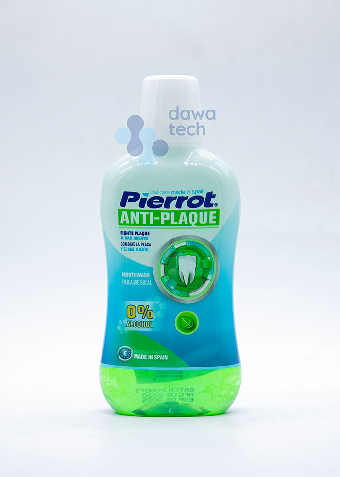 PIERROT ANTI PLAQUE MOUTHWASH (500ml)