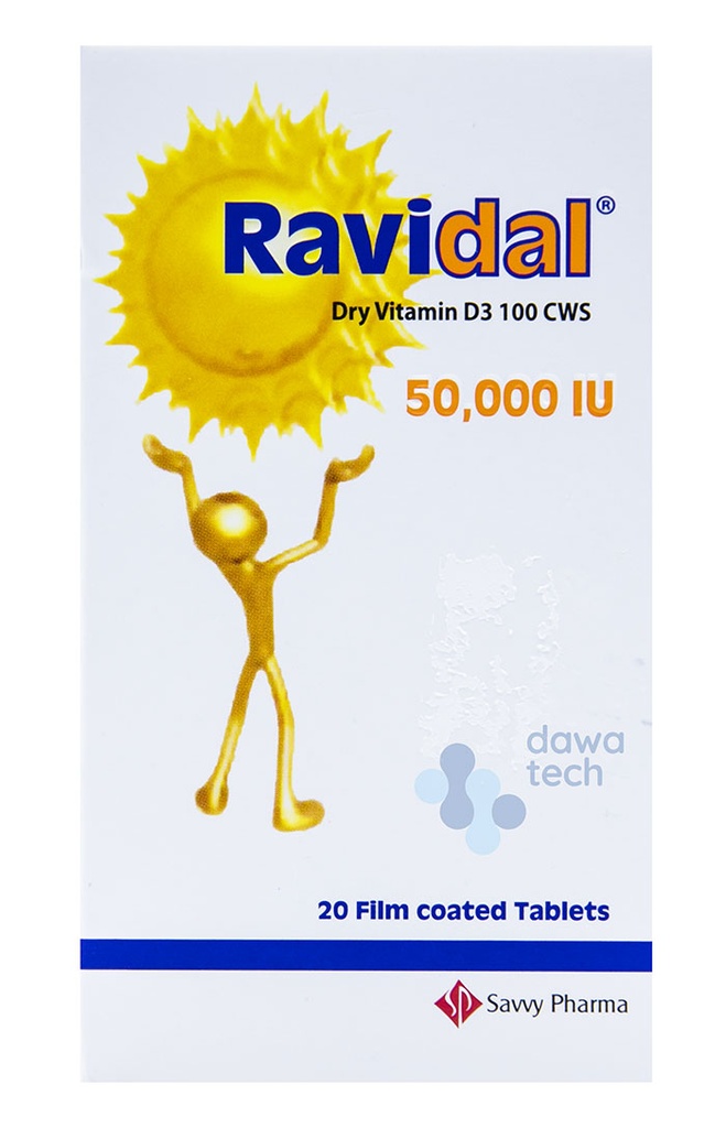 Ravidal 50'000 I.U. 20 Tab