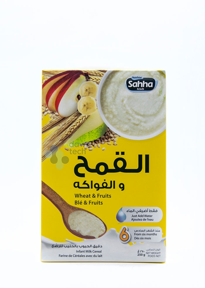 Sahha Wheat & 4 Fruits 250Gm