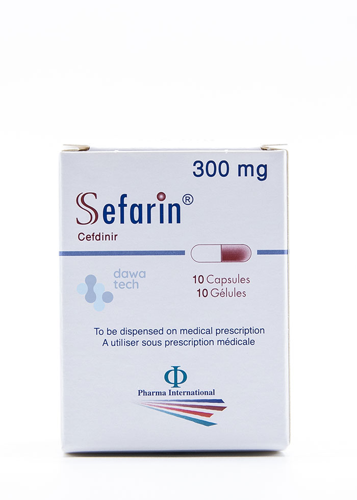 Sefarin 300 mg 10 Oral Capsule