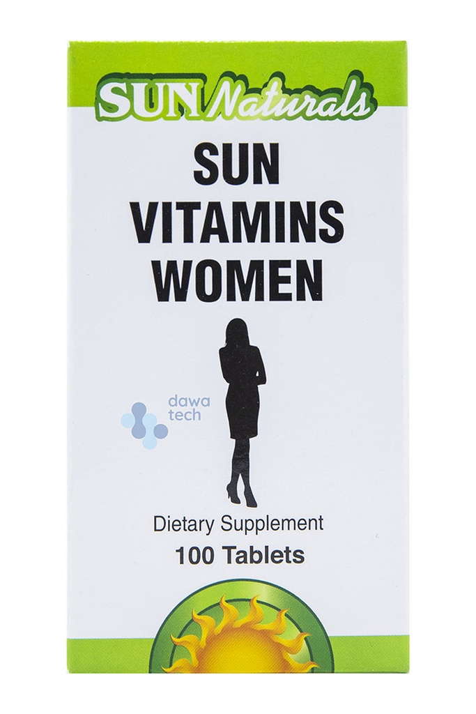 Sun Naturals Sun Vitamins Women 100's