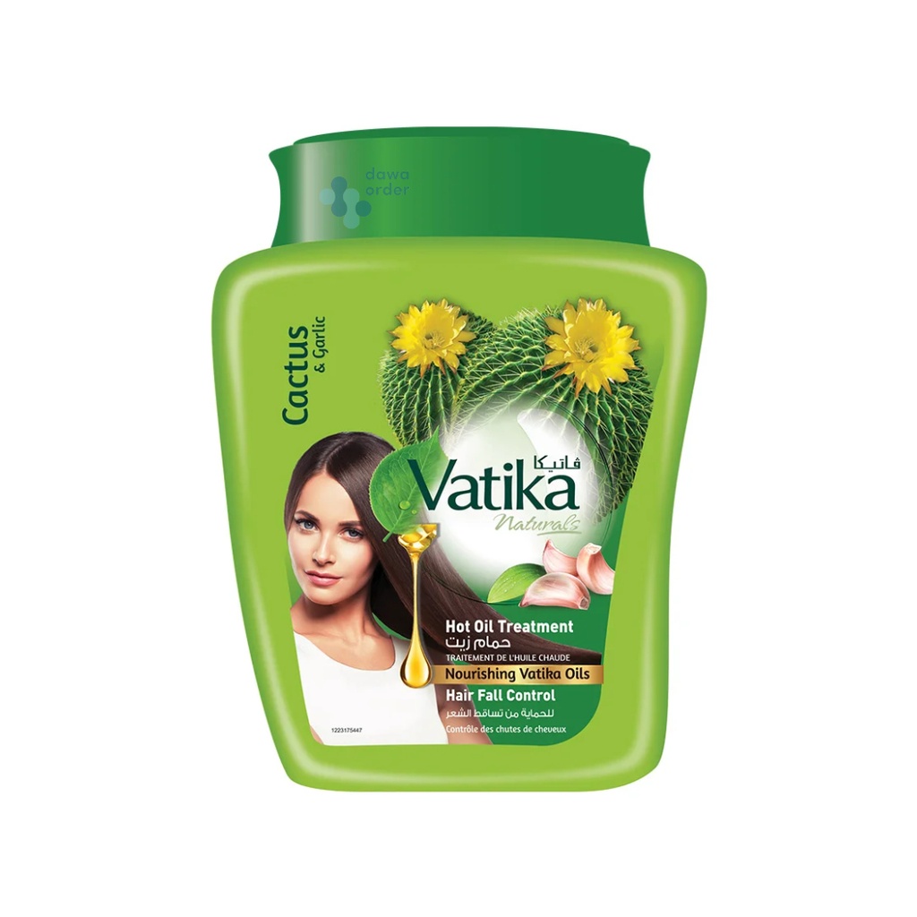 Vatika Hot Oil Treatment Garlic Catus Coconut