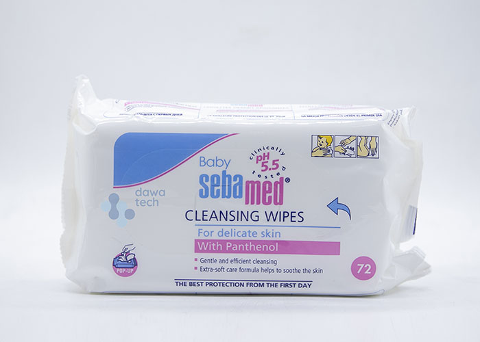 SEBAMED BABY CLEANSING WIPES (72 pcs)