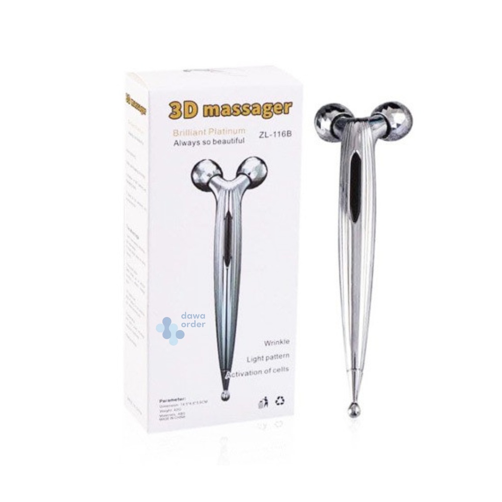 3D Massager Brilliant Platinum