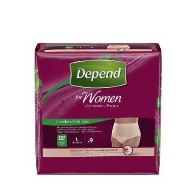 Diaper Depend For Women Underwear Large