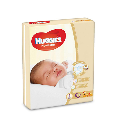 diaper Huggies Newborn 1 64pcs