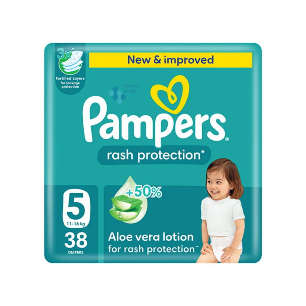 Diaper Pampers 5 (11-16 Kg) 38 Diapers