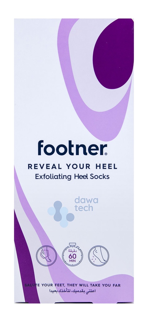 Footner Exfoliating Socks (Heel)