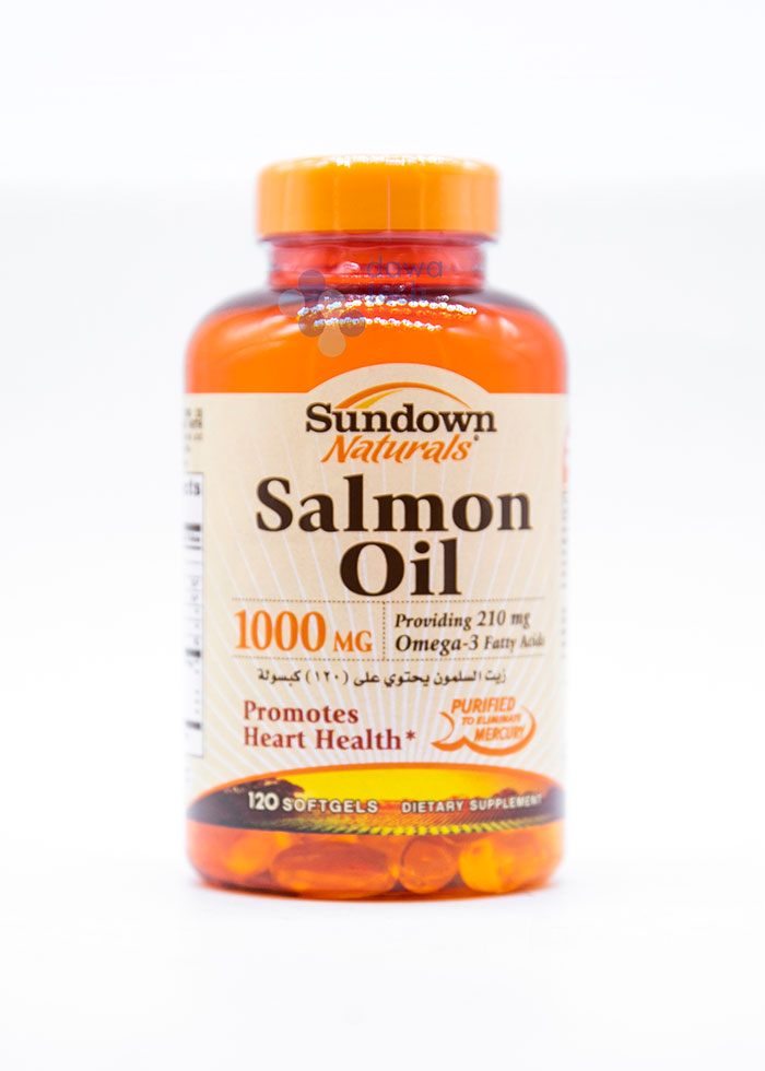 SUNDOWN SALMON OIL (1000 mg) (120 SOFTGELS)