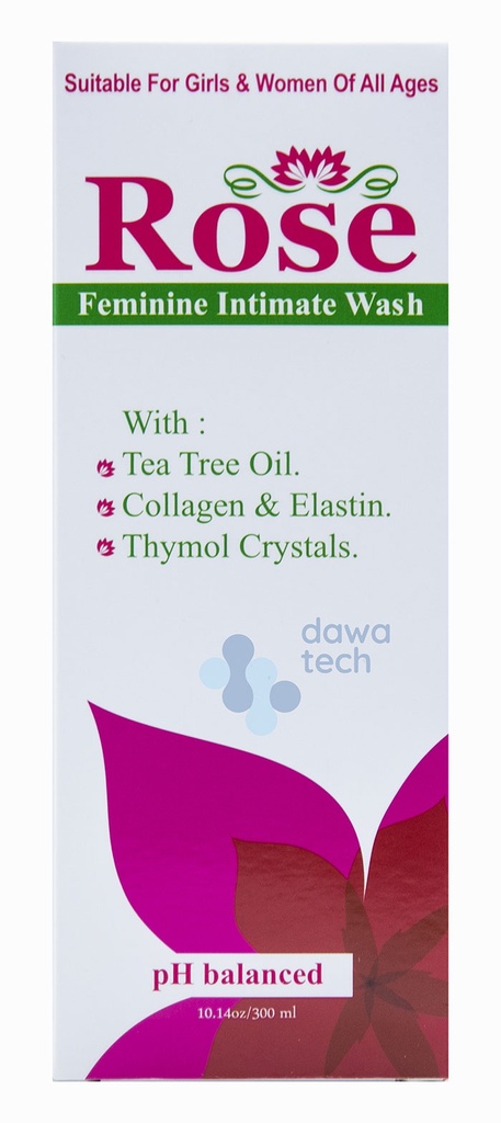 Rose Intimate Wash 300Ml