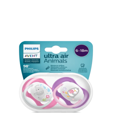 Avent 8-18 Ultra Air Animals