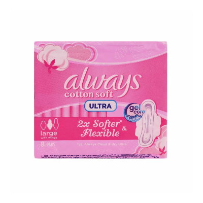 Always Cotton Ultra Thin 8 Pads