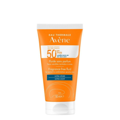 Avene Sunblock Fluide 50+Spf 50Ml