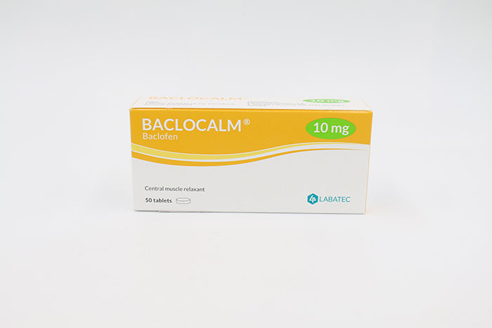 Baclocalm 10 Mg 50 Tab