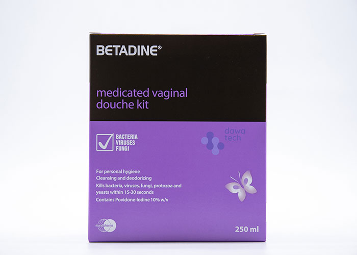 Betadine Medicated Vaginal Douche Kit 250Ml