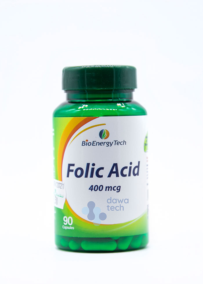 BIO ENERGY FOLIC ACID (400 mcg) (90 CAPSULES)