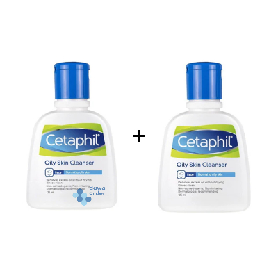 Cetaphil Oily Skin Cleanser 125Ml*2 Offer
