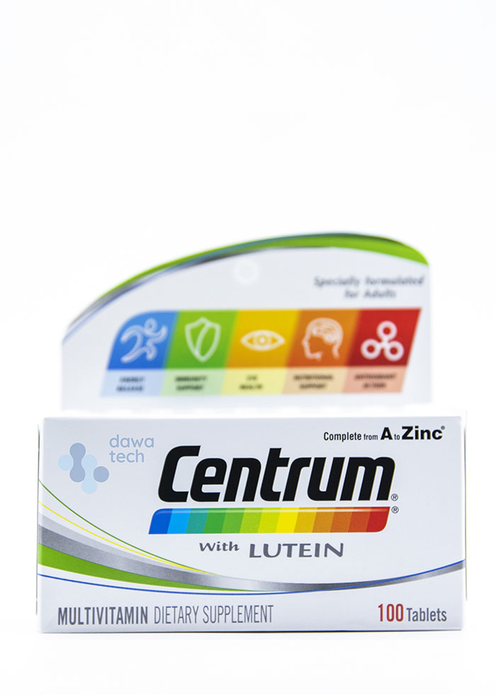 Centrum With Lutein 100 Tabs