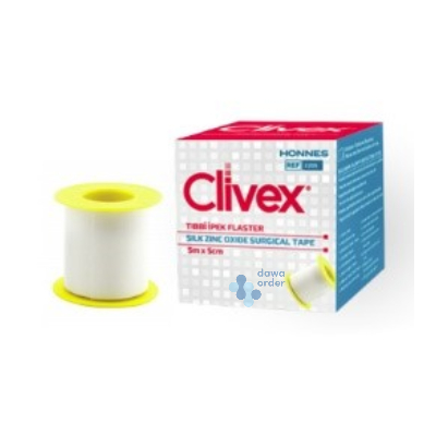 Clivex Zinc Oxide 5Cm*7.5M