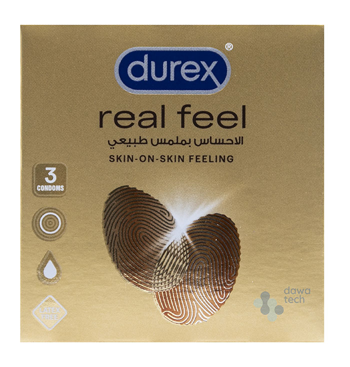 Durex Real Feel 3 Condoms