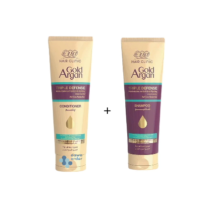 Eva Gold Argan Shampoo+Balsam