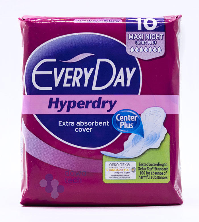 Everyday Hyperdry Maxi Night 10Pcs