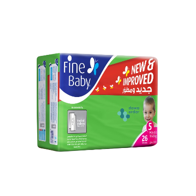 Fine Baby 10-22Kg N 5 * 26 Diapers