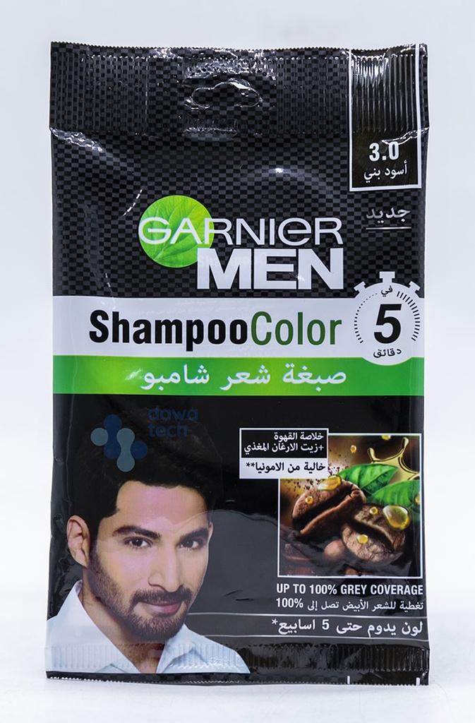Garnier Men ShampooColor 3.0 Dark Brown