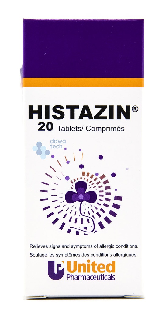Histazin 25 mg 20 Tabs