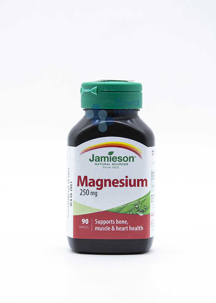 Jamieson Magnesium 250Mg 90 Caplets