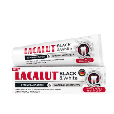 Lacalut Black&White 75Ml