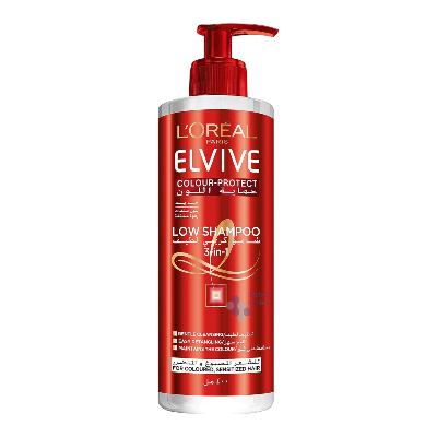 Loreal Elvive Colour Protect Low Shampoo 400 Ml