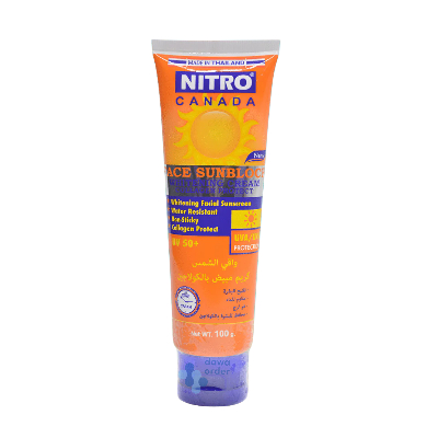Nitro Canada Face Sunblock Uv50+