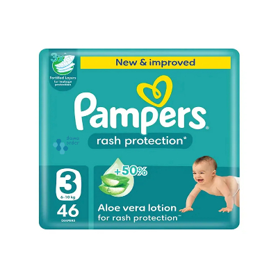 Pampers 3 (6-10 Kg) 46 Diapers