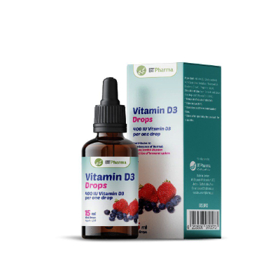 Bt Pharma Vitamin D3 Drop (15Ml)