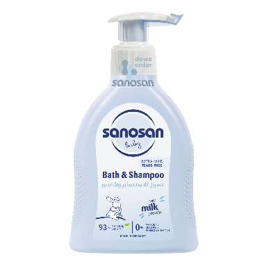 Sanosan Baby Bath & Shampoo 200Ml