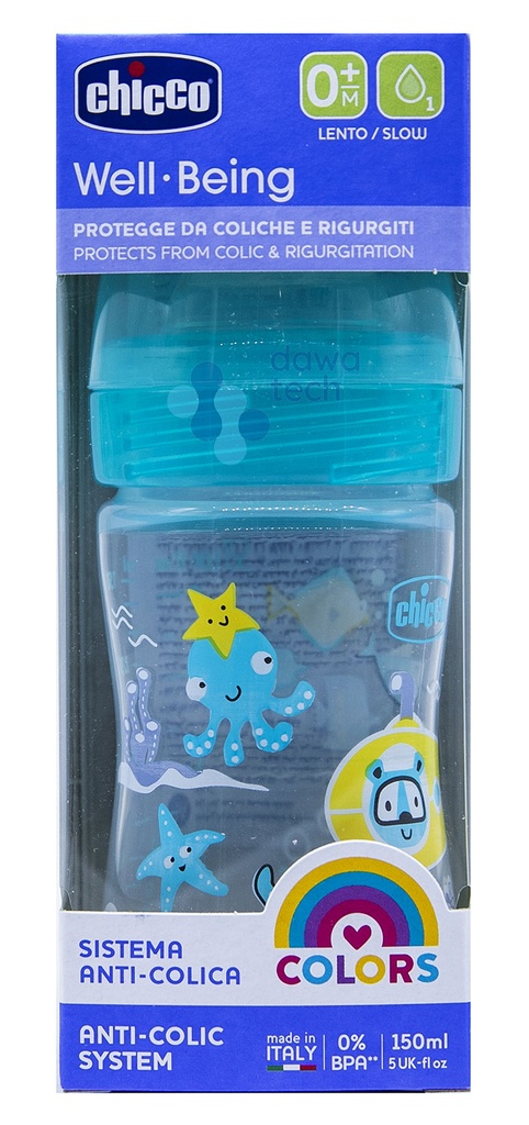 Chicco Well-Being 0+M Blue 150Ml